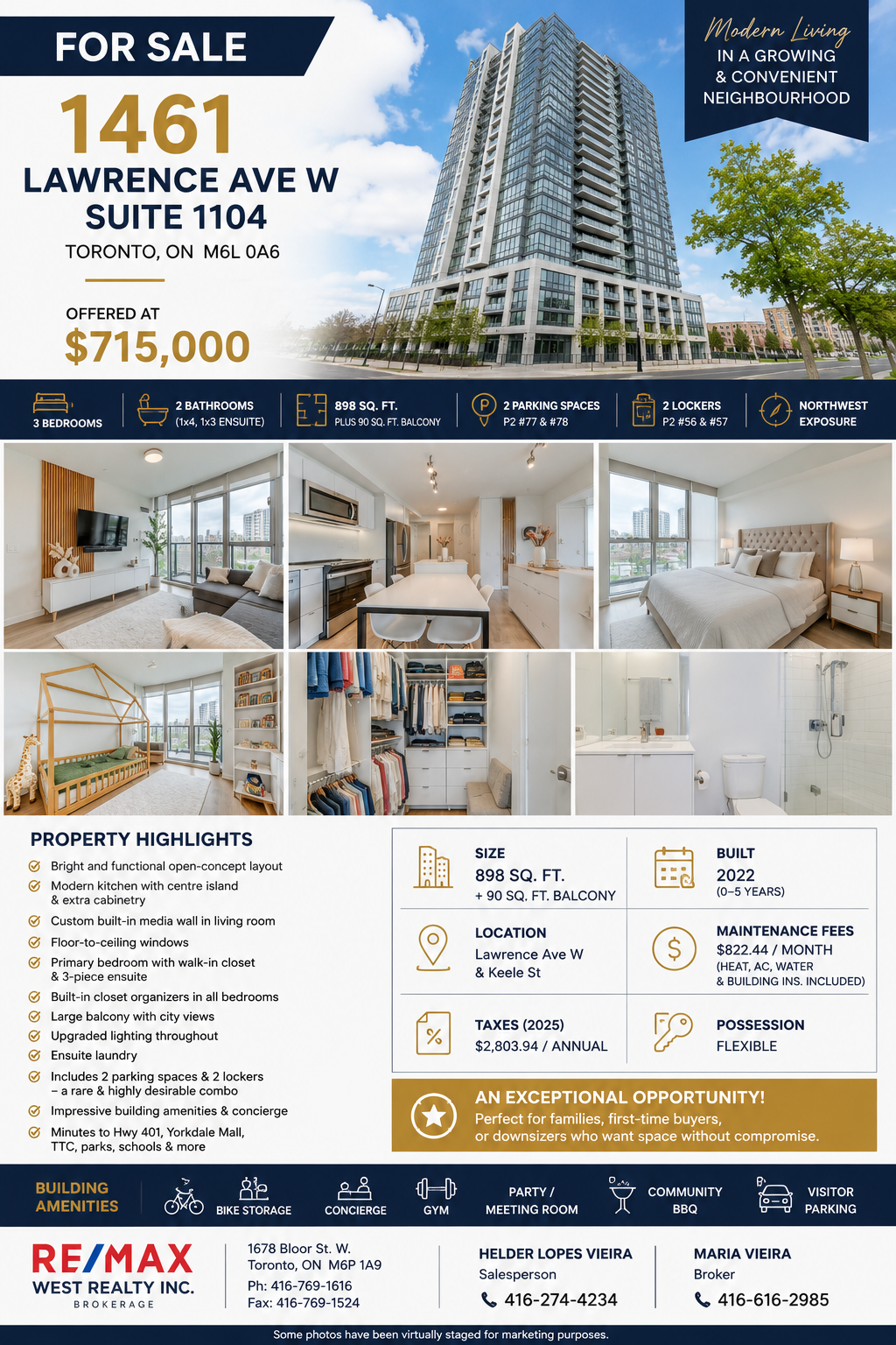1461 Lawrence Ave W 1104, Toronto